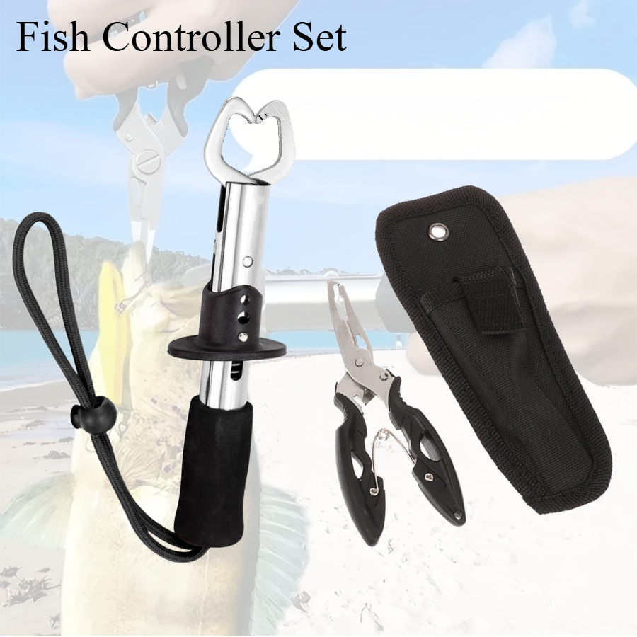 Fishing Hook Remover - 2 قطعة مجموعة تحكم الأسماك تضمين