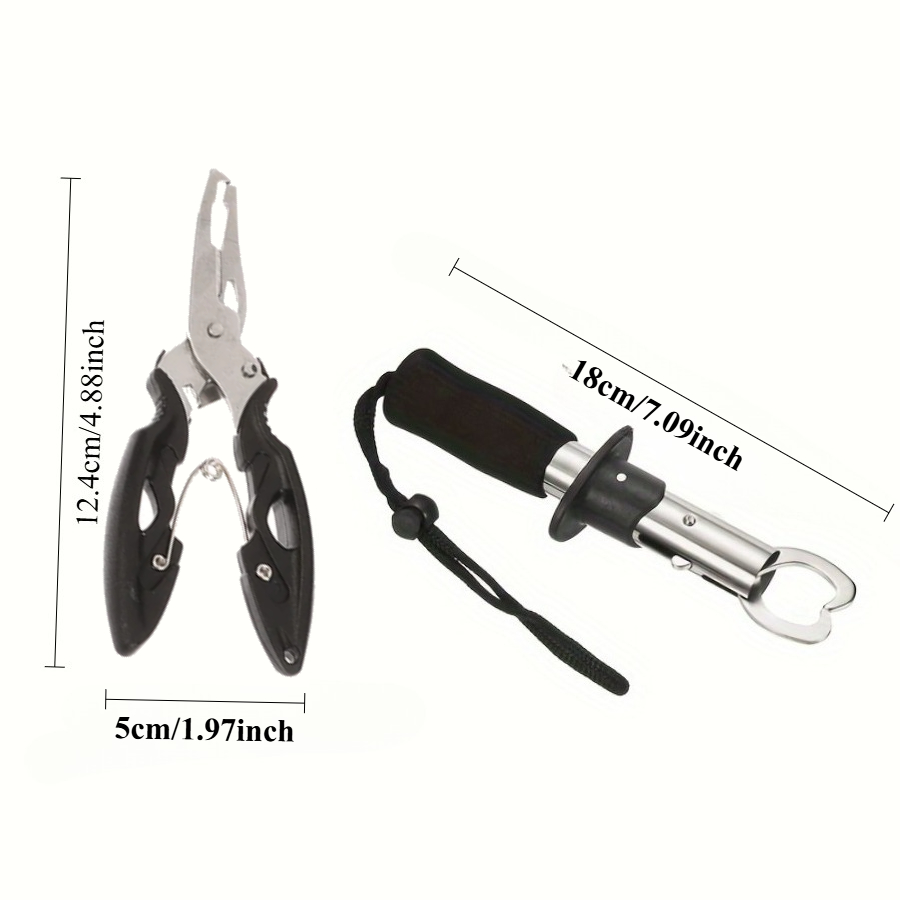 2 قطعة مجموعة تحكم الأسماك تضم - مراجعة Fishing Hook Remover وسعره