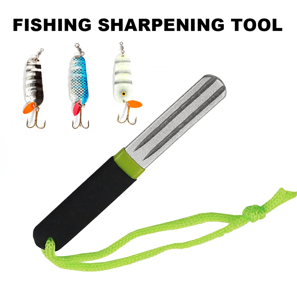 مبرد خطافات صيد السمك مزدوج ال - مراجعة Fishing Hook Sharpener وسعره