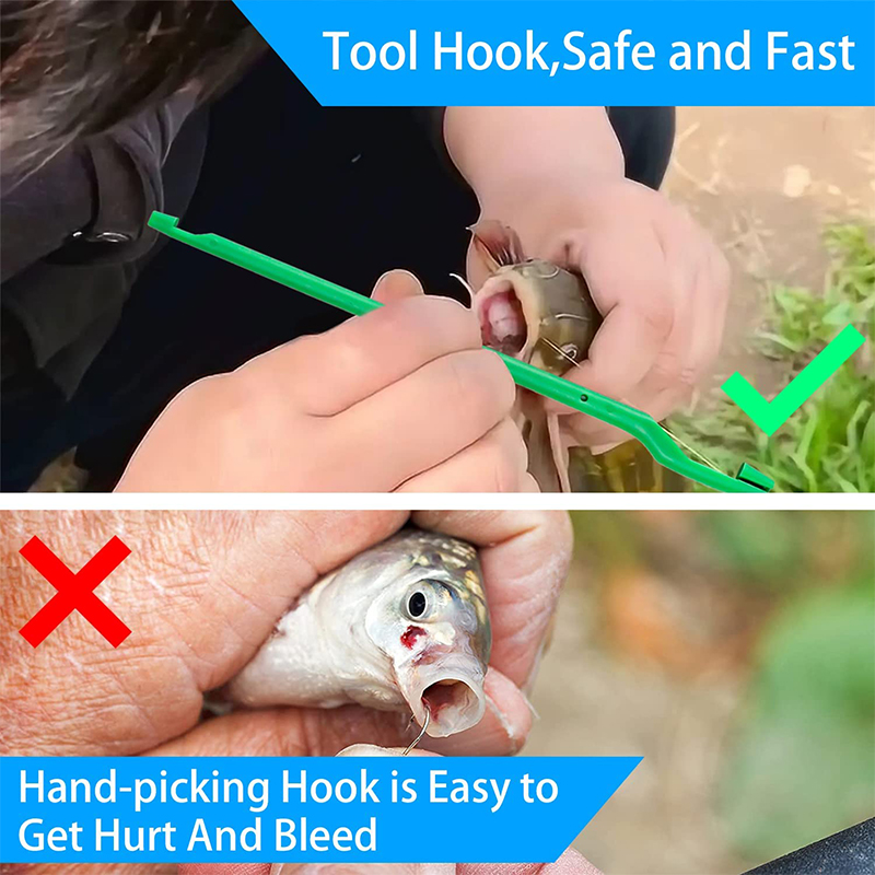 5 قطع عصا إزالة الخطافات المضا - مراجعة Fishing Hook Remover وسعره