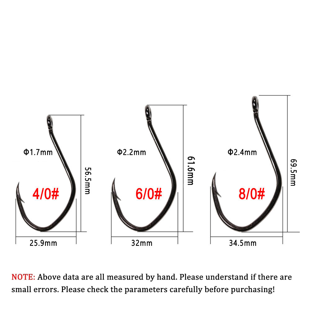 Wifreo 20 قطعة V شكل خطاف سمك  - مراجعة Fishing Hook Offset وسعره