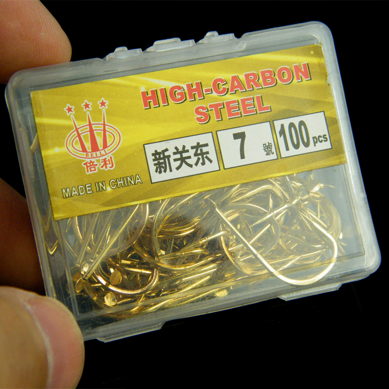 100 قطعة Shinkanto Barbless مت - مراجعة Fishing Hook Size وسعره