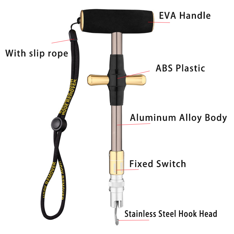 TAKEDO BL-049 T-شكل الصيد هوك  - مراجعة Fishing Hook Remover وسعره